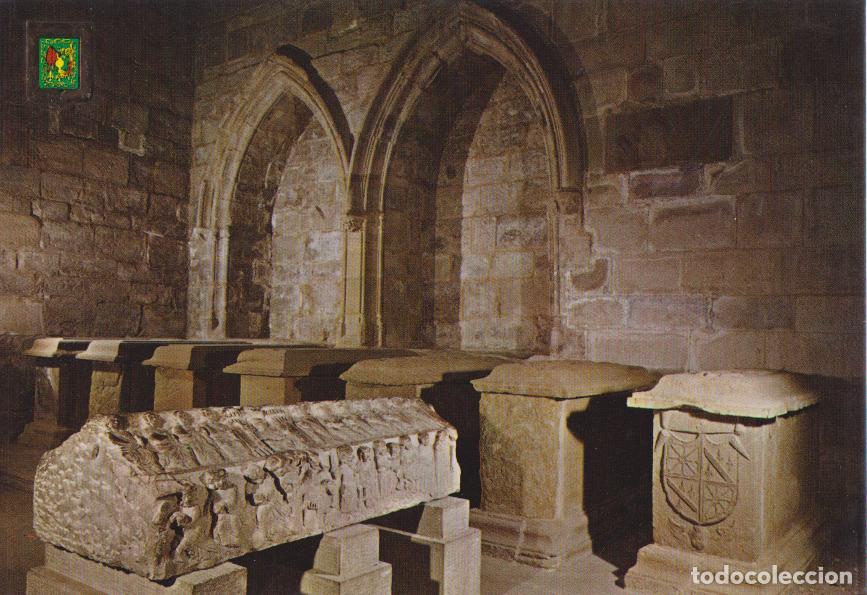 Postales: NAJERA (LOGRO&Ntilde;O) SANTA MARIA LA REAL, CAPILLA DE LOS INFANTES - ESCUDO DE ORO N&ordm;5 - S/C