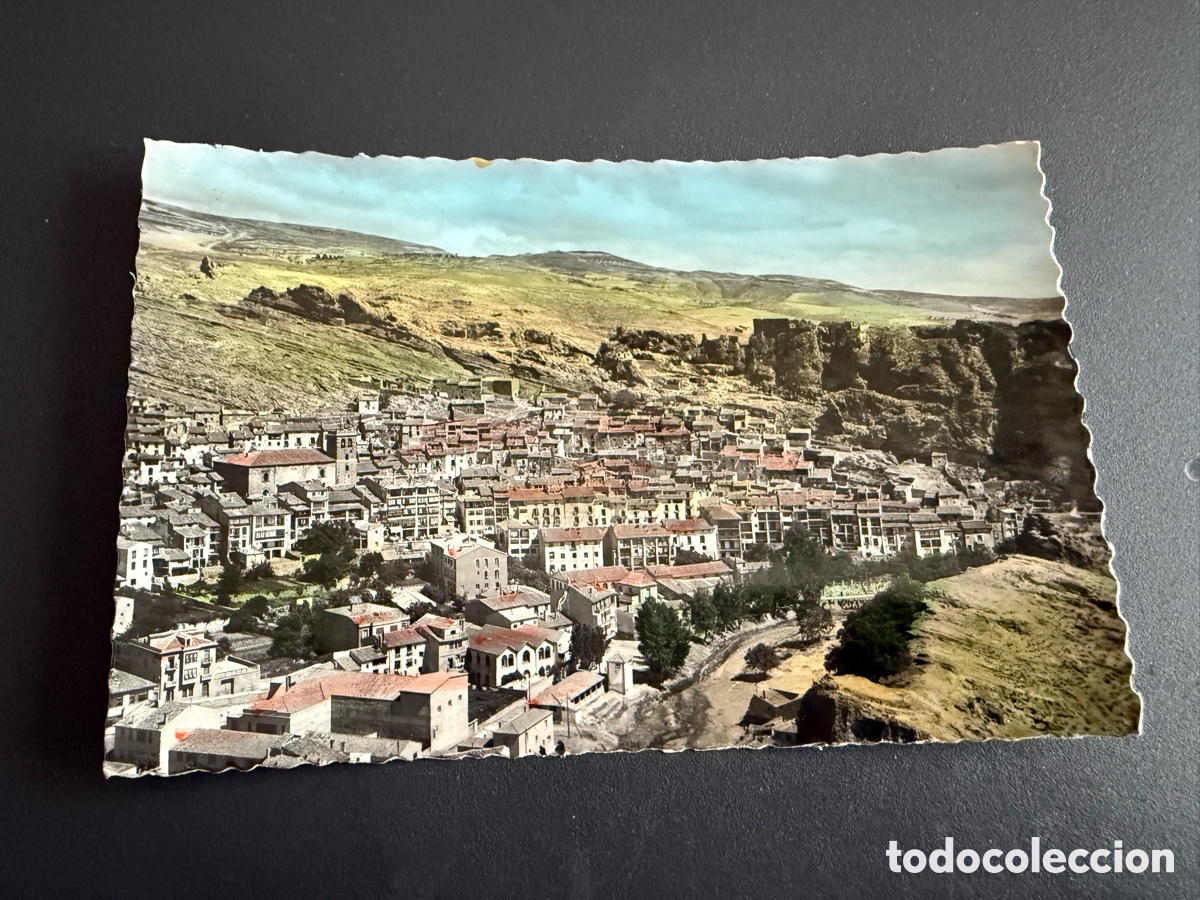 Postales: Postal. 2- CERVERA DEL RIO ALHAMA. Barrio de Santamar&iacute;a. Vista Parcial. .