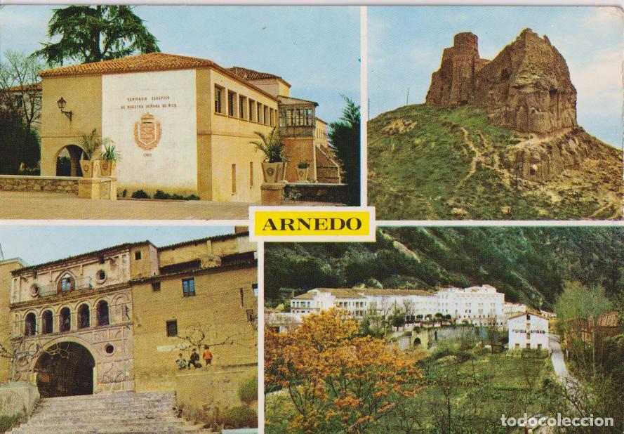 Postales: ARNEDO (LOGRO&Ntilde;O) NTRA.SRA.DE VICO, ARNADILLO, ATRIO S.TOMAS - ARTH N&ordm;4 &ndash; ESCRITA