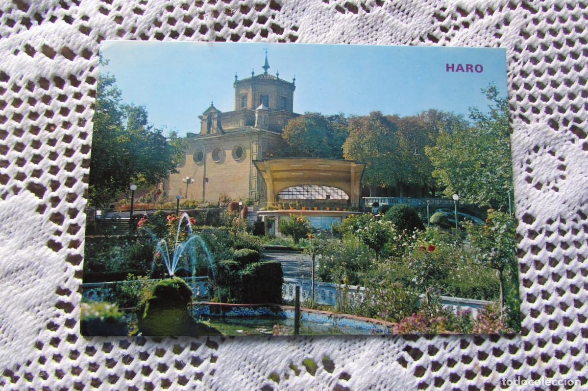 Postales: HARO, KIOSKO Y JARDINES DE LA VEGA. 225