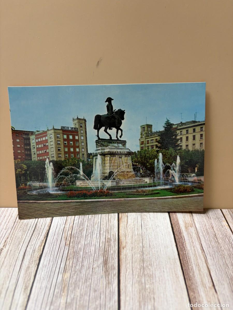 Postales: TARJETA POSTAL. LOGRO&Ntilde;O. 2012.- ESTATUA DEL GENERAL ESPARTERO. EDICIONES ARRIBAS