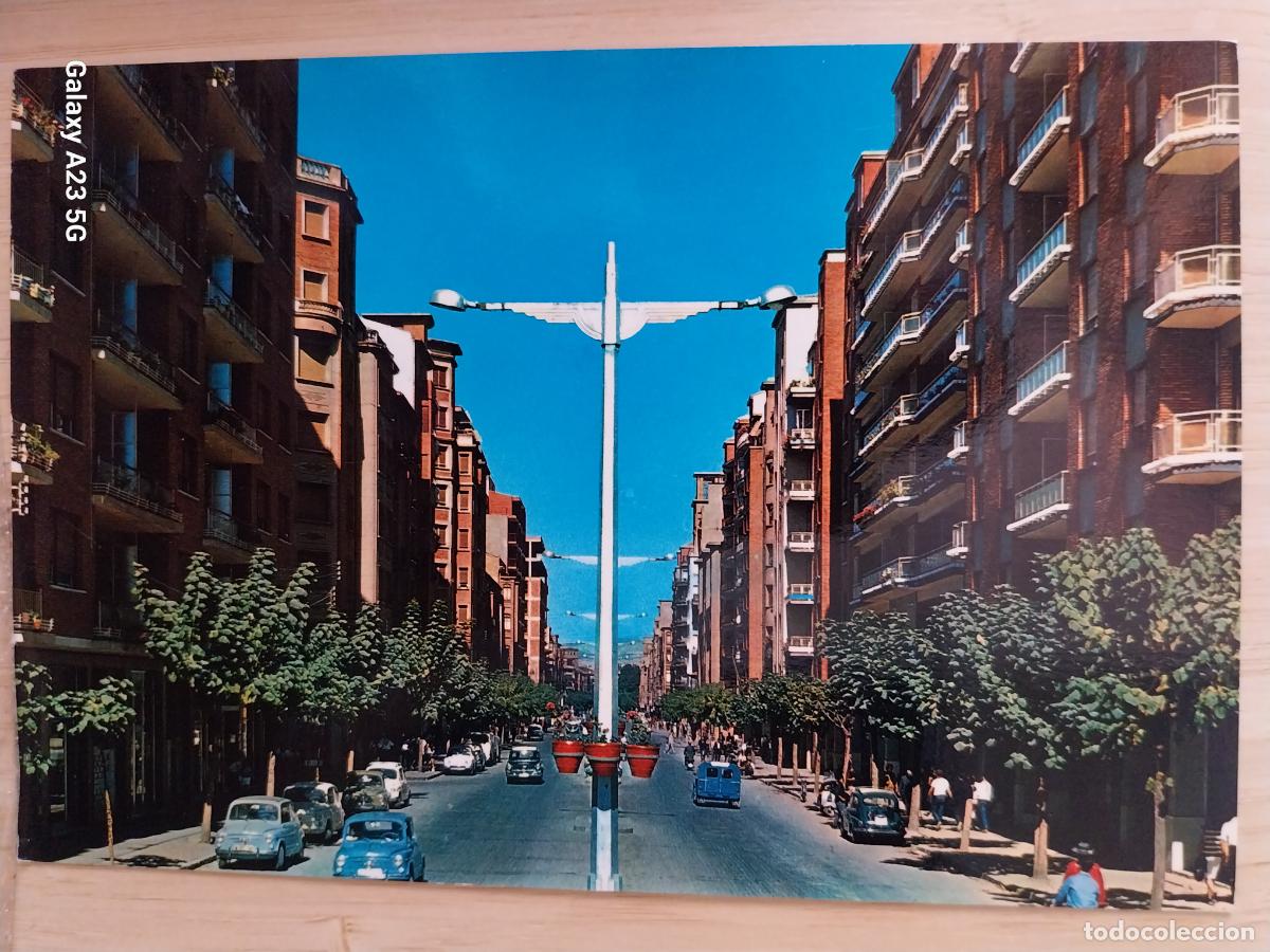 Cartes Postales: CALLE VARA DEL REY LOGRO&Ntilde;O ED BEASCOA 7401 SC ORIGINAL ANIMADA COCHES CL&Aacute;SICOS