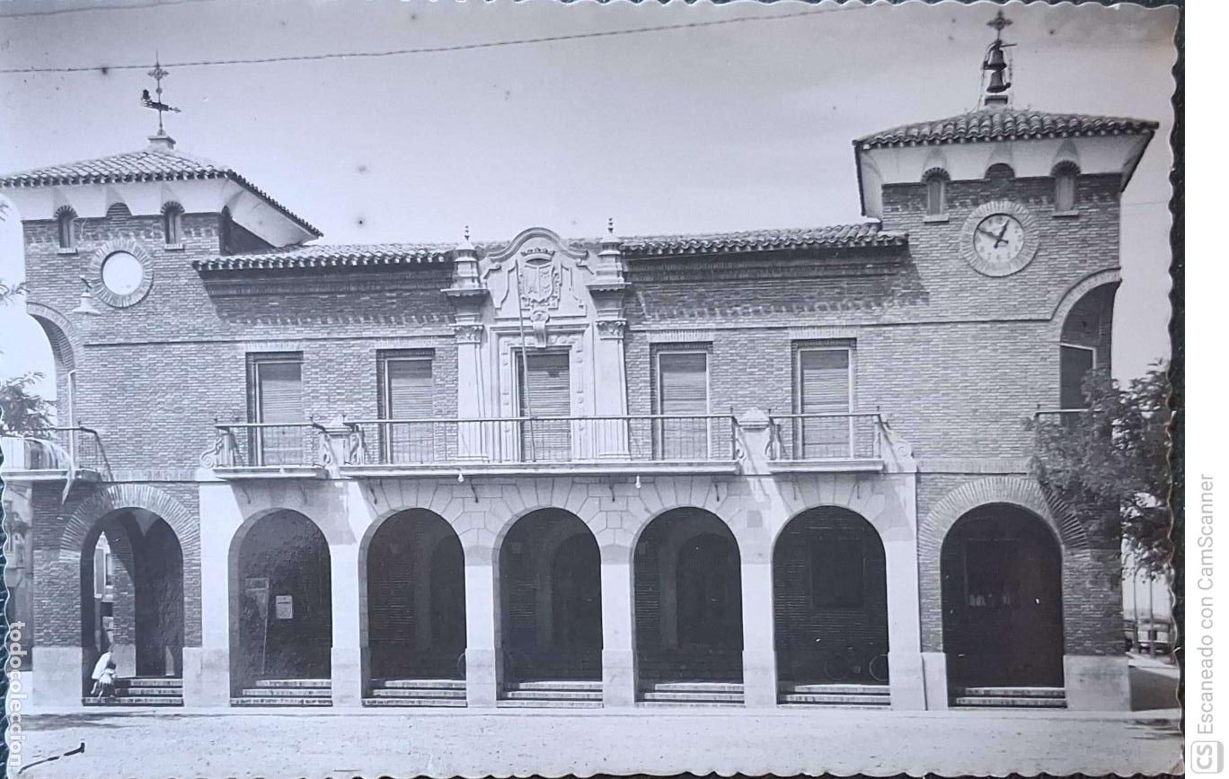 Postales: Calahorra (La Rioja). 7 Ayuntamiento. Ed. Garc&iacute;a Garrabella. Nueva. Blanco/Negro.