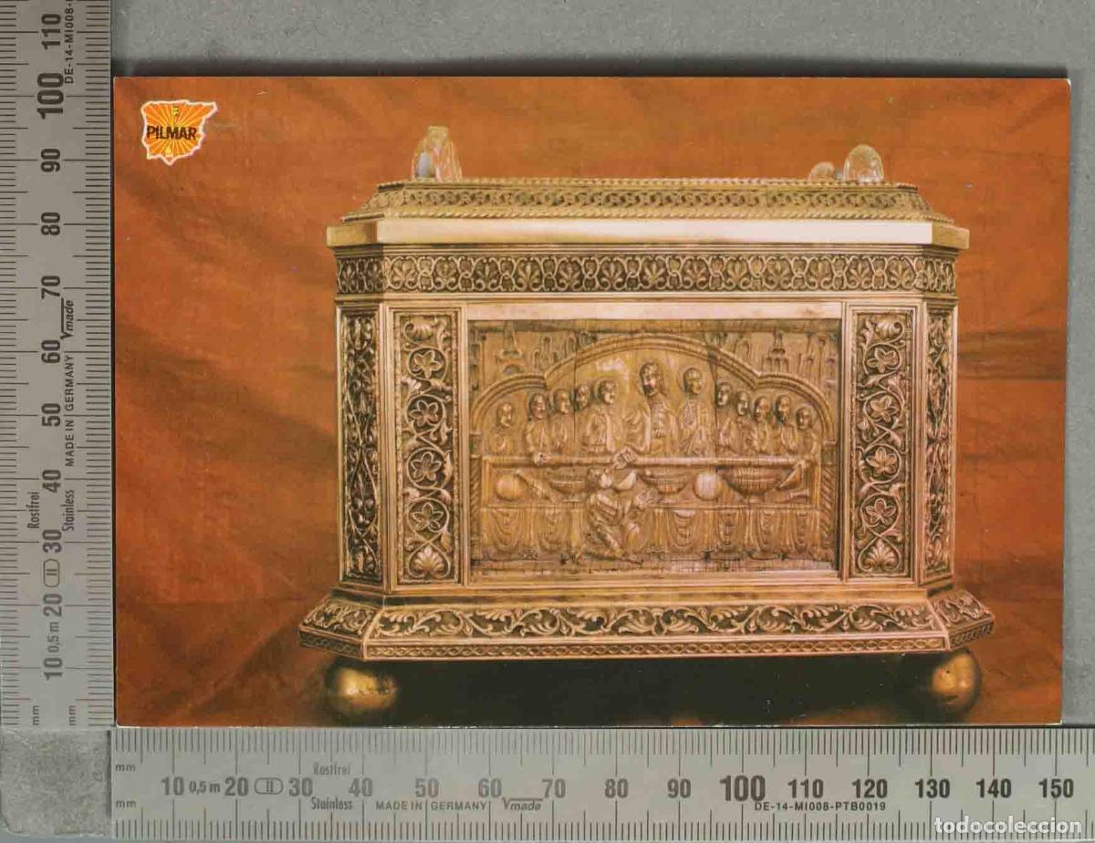 Postcards: POSTAL. Arqueta de San Mill&aacute;n de la Cogolla - Marfiles - Ediciones Pilmar