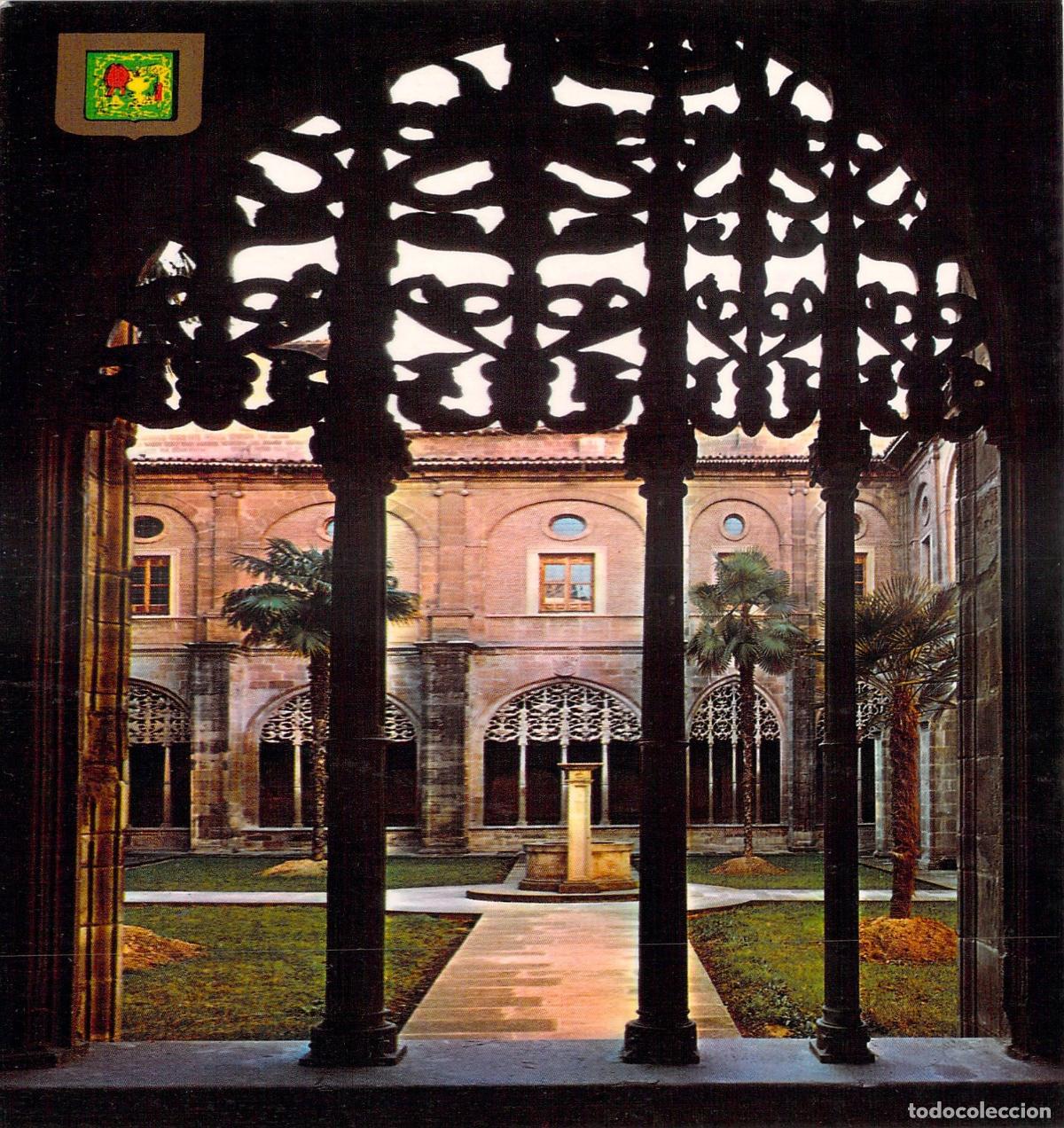 Postales: Postal de N&aacute;jera, Claustro de los Caballeros, Santa Mar&iacute;a la Real