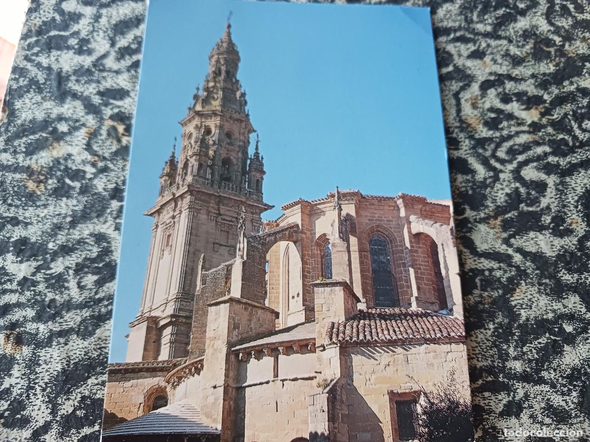 Postales: santo domingo de la calzada, la rioja, torre de la catedral, ed. contreras