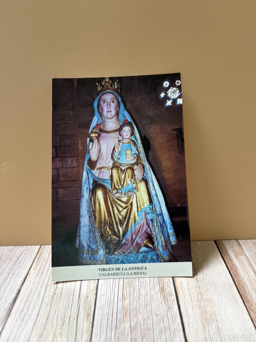 Postales: TARJETA POSTAL. LA RIOJA. GALBARRULI. VIRGEN DE LA ANTIGUA.