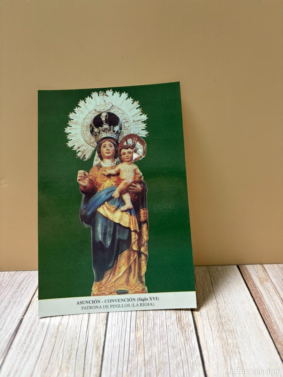 Postales: TARJETA POSTAL. LA RIOJA. PATRONA DE PINILLOS. ASUNCI&Oacute;N - CONVENCI&Oacute;N. SIGLO XVI