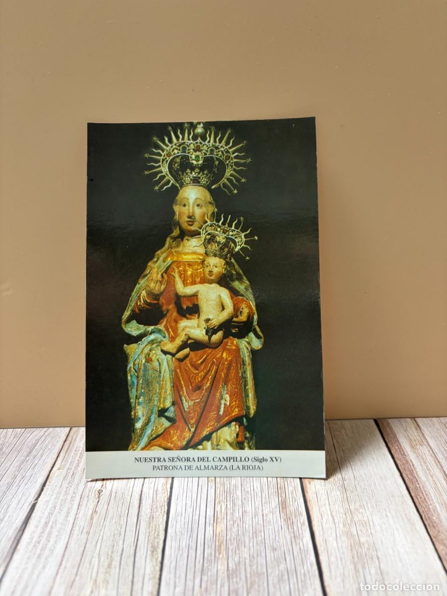Postales: TARJETA POSTAL. LA RIOJA. PATRONA DE ALMARZA. NUESTRA SE&Ntilde;ORA DEL CAMPILLO. SIGLO XV