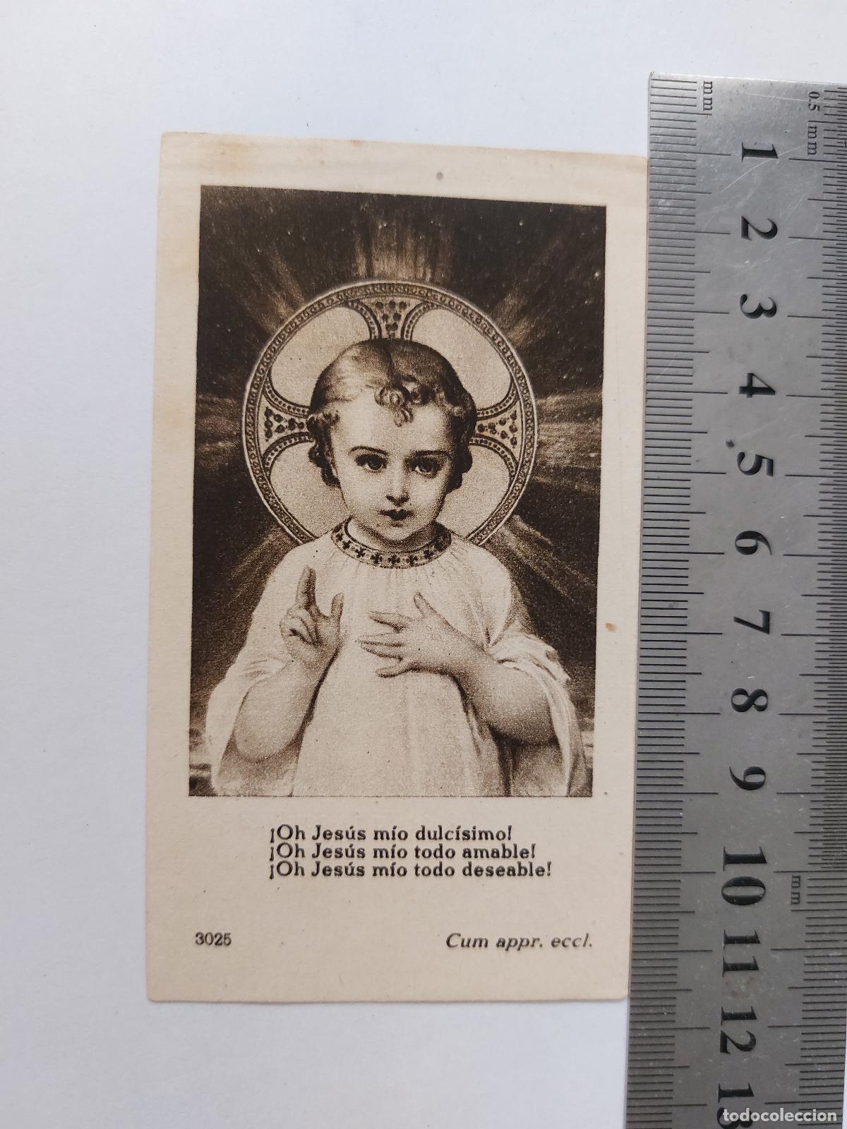 Postales: Estampa de recordatorio de primera misa en Villalobar de Rioja