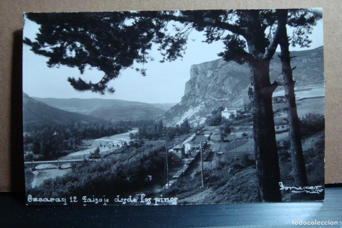 Postales: ANTIGUA POSTAL PAISAJE DESDE LOS PINOS EZCARAY. N&ordm; 12