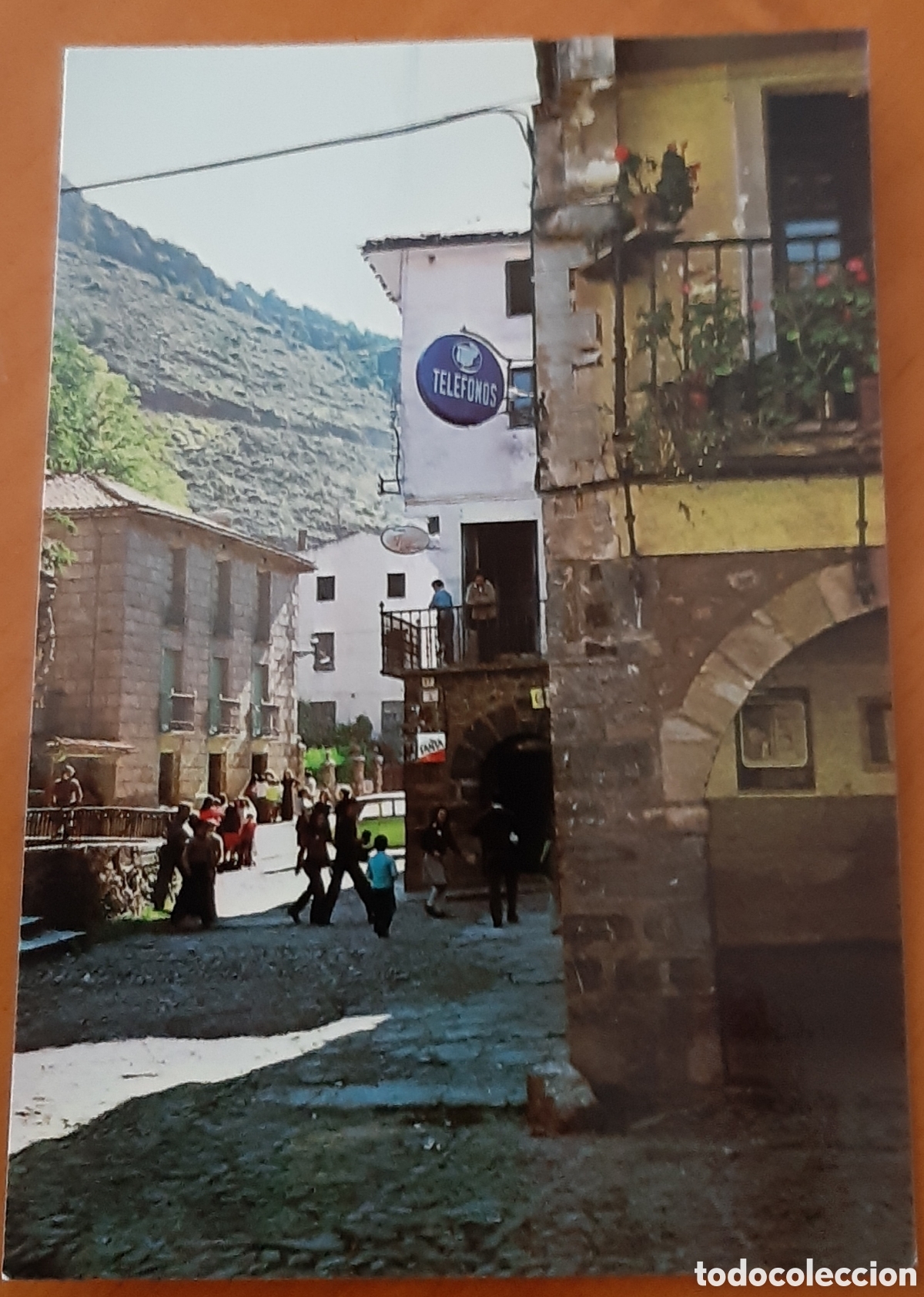 Postais: Postal Ortigosa de Cameros Rioja. Calle de la plaza. Sin escribir. R10360