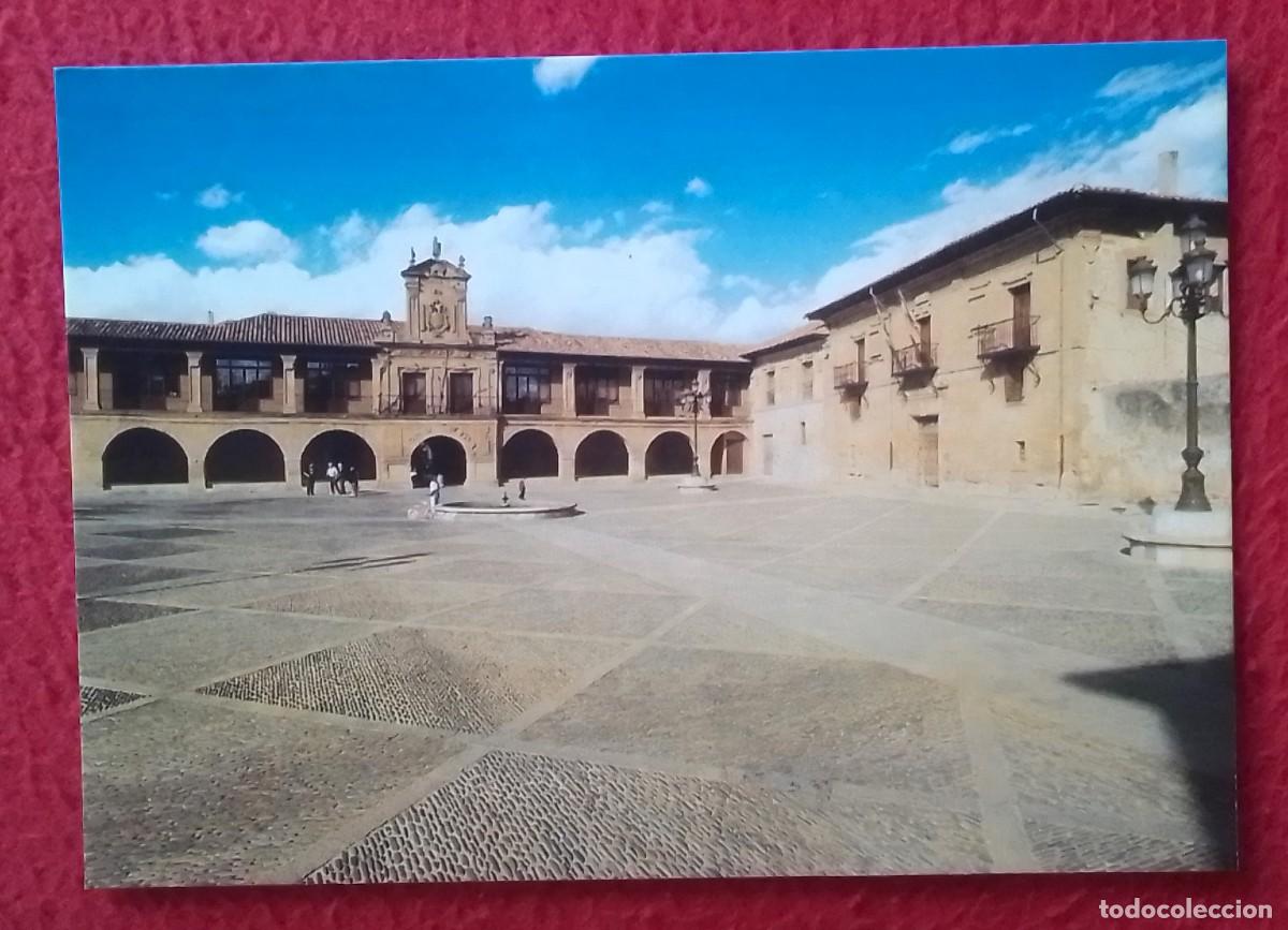 Postais: POSTAL CARTE POSTALE POSTKARTE POST CARD LA RIOJA SANTO DOMINGO DE CALZADA PLAZA ESPA&Ntilde;A AYUNTAMIENTO