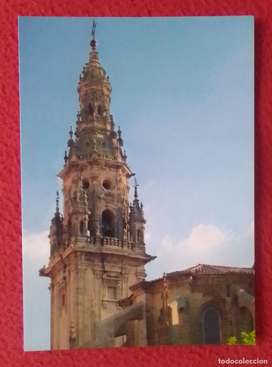Postais: POSTAL CARTE POSTALE POST CARD LA RIOJA SANTO DOMINGO DE CALZADA TORRE CATEDRAL..OBRA MART&Iacute;N BERAT&Uacute;A