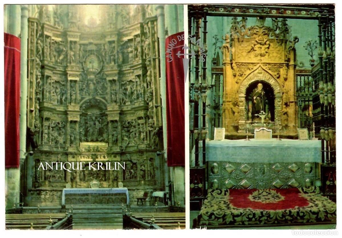 Postales: SANTO DOMINGO DE LA CALZADA N&ordm; 9 RETABLO S. XII Y CAPILLA / SIN FRANQUEAR