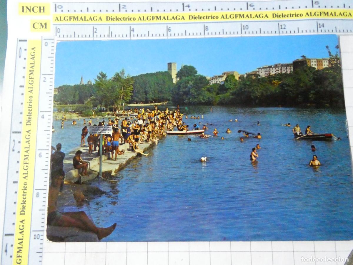 Postais: POSTAL DE LA RIOJA. A&Ntilde;O 1967. LOGRO&Ntilde;O PLAYA EN EL R&Iacute;O EBRO 511 ZERKOWITZ. 378