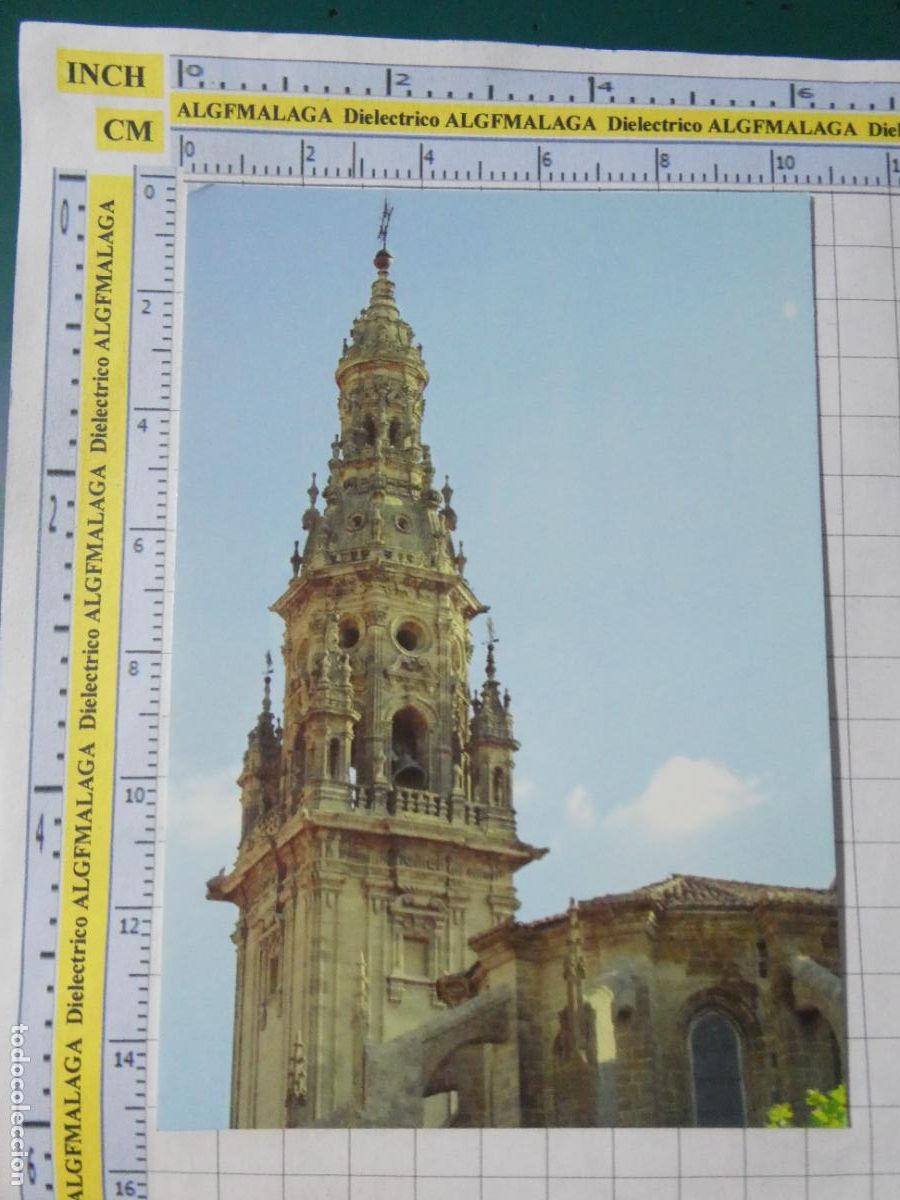 Cartes Postales: POSTAL DE LA RIOJA. A&Ntilde;O 1990. SANTO DOMINGO DE LA CALZADA TORRE DE LA CATEDRAL. CONTRERAS. 382