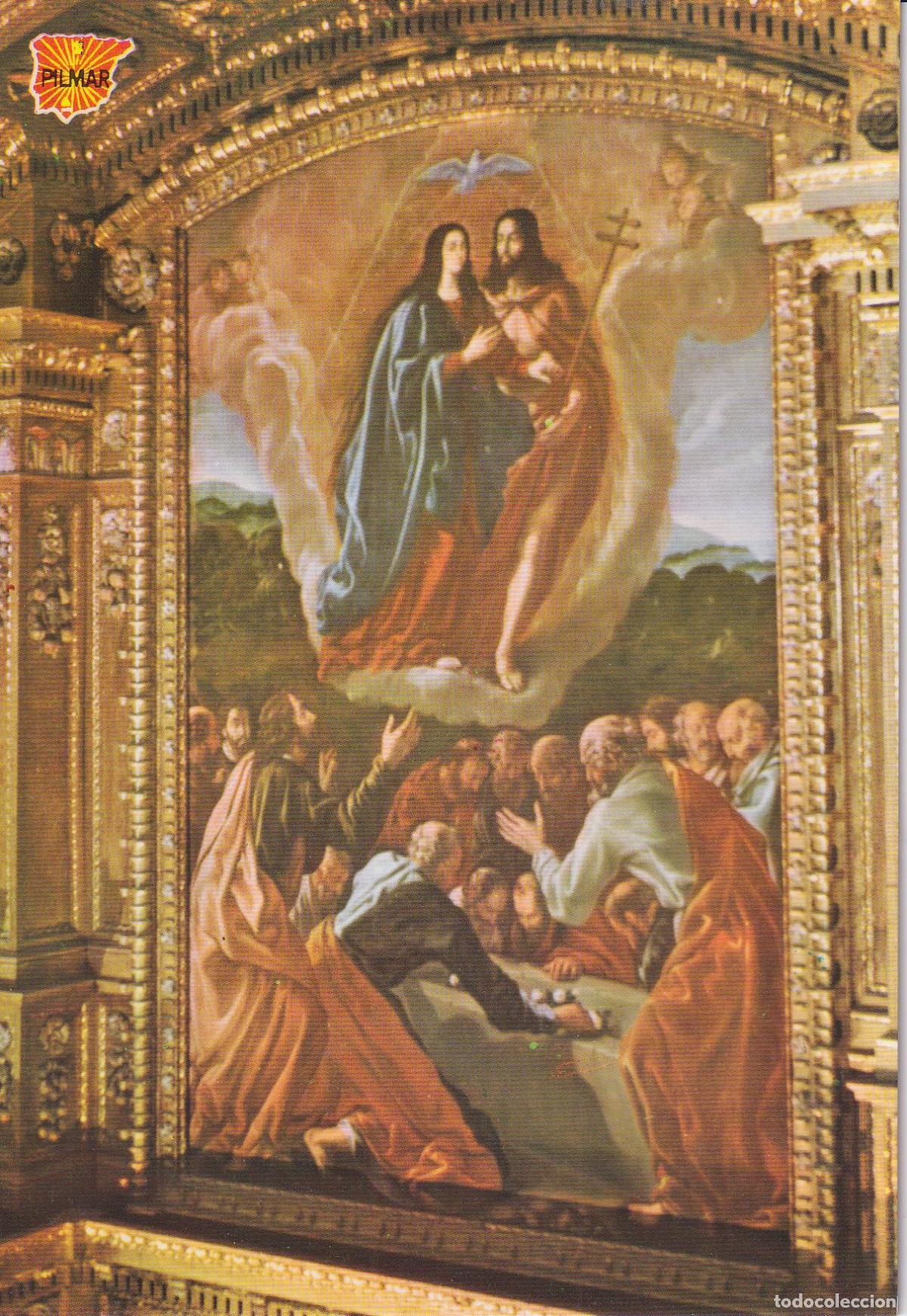 Postales: SAN MILLAN DE LA COGOLLA (LOGRO&Ntilde;O) TITULAR DE LA PARROQUIA, ASUNCI&Oacute;N &ndash; POSTALES PILMAR N&ordm;13 &ndash; S/C