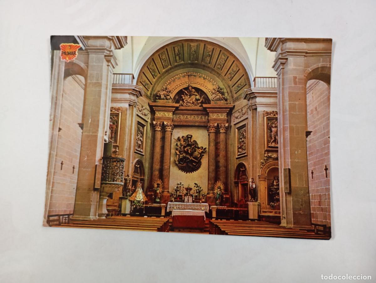 Postales: POSTAL DE CUZCURRITA DEL R&Iacute;O TIR&Oacute;N. LA RIOJA. INTERIOR IGLESIA. TDKP30P