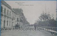Postales: MELILLA. CALLE DEL GENERAL MARINA. - Foto 1