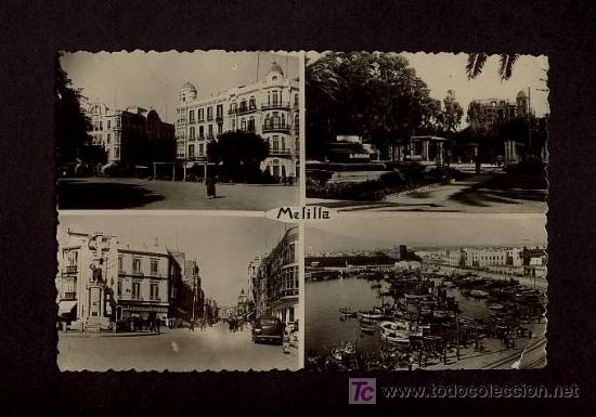 Postales: Postal de MELILLA: 4 vistas - Foto 1