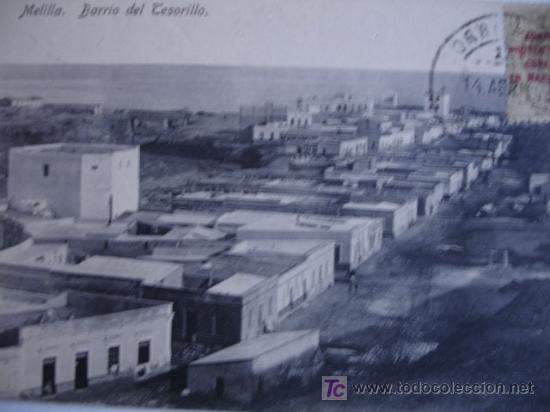 Postales: MELILLA,VISTA,BARRIO TESORILLO, - Foto 1
