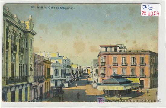 Postales: (PS-1364)POSTAL DE MELILLA-CALLE DE O&acute;DONNELL - Foto 1