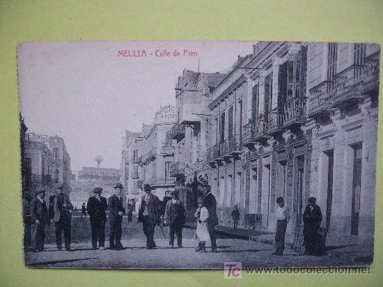 Postales: MELILLA - CALLE DE PRIM - Foto 1