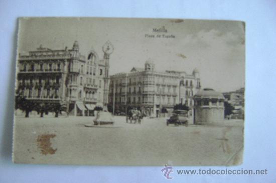 Postales: MELILLA.PLAZA DE ESPA&Ntilde;A 11014 - Foto 1