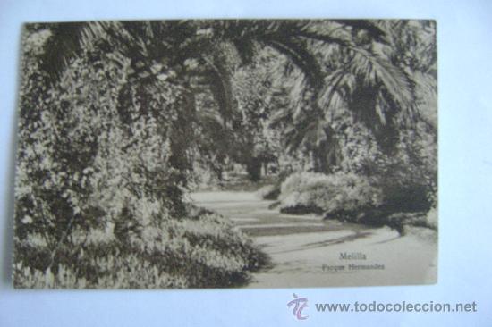 Postales: MELILLA .PARQUE HERNANDEZ 11027 - Foto 1
