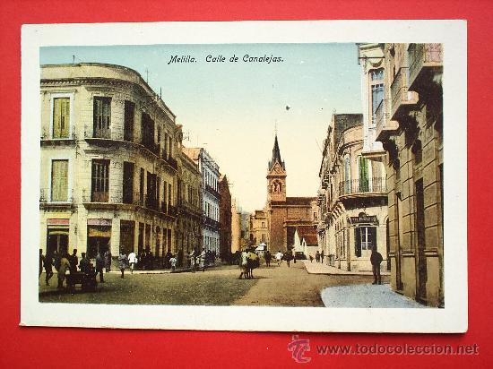 Postales: MELILLA--CALLE DE CANALEJAS--SIN CIRCULAR - Foto 1