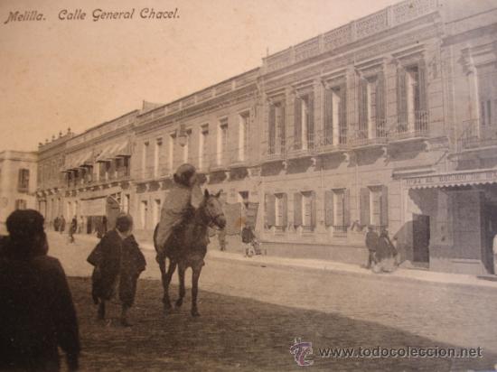 Postales: MELILLA.CALLE GENERAL CHACEL - Foto 1