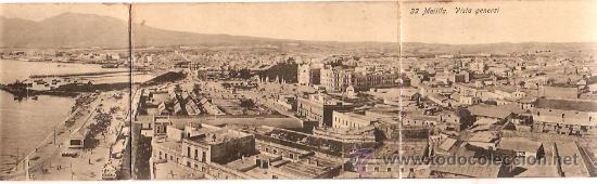 Postales: POSTAL CUATRIPLE MELILLA - Foto 1