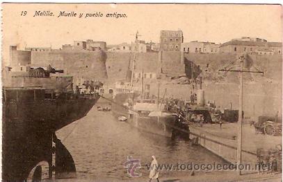 Postales: POSTAL MELILLA Y PUEBLO ANTIGUO - Foto 1