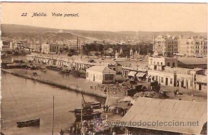 Postales: POSTAL MELILLA VISTA PARCIAL - Foto 1