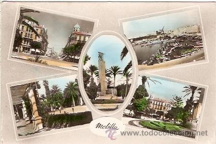 Postales: POSTAL MELILLA VARIAS VISTAS - Foto 1