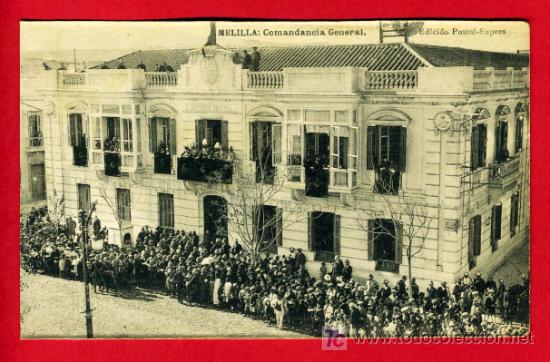 Postales: MELILLA , COMANDANCIA GENERAL , HAUSER Y MENET  , P29440 - Foto 1