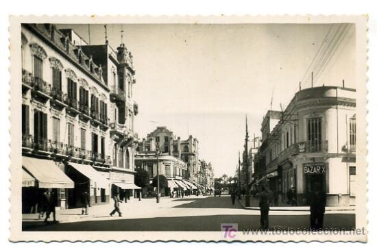 Postales: MELILLA, AVENIDA DEL GENERALISIMO,     P26562 - Foto 1