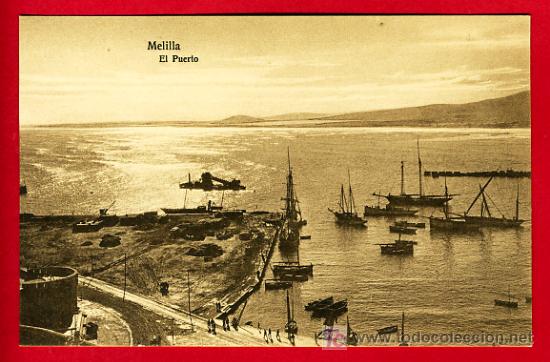 Postales: MELILLA, EL PUERTO,       P40200B - Foto 1