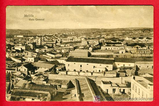 Postales: MELILLA, VISTA GENERAL,     P40562 - Foto 1