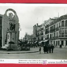 Postais: MELILLA, MONUMENTO A LOS CAIDOS DE LA CRUZADA, P40569. Lote 15468112
