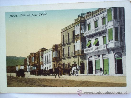 Postales: MELILLA  CALLE CALLAVI , , - Foto 1