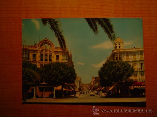 Postales: POSTAL MELILLA  AVENIDA GENERALISIMO ESCRITA - Foto 1