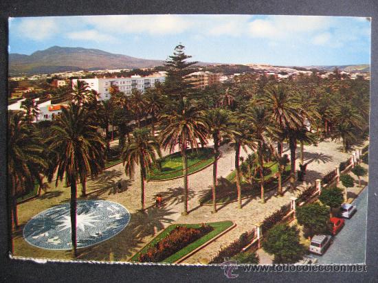 Postales: POSTAL SIN CIRCULAR DE MELILLA,PARQUE HERNANDEZ. - Foto 1