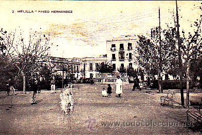 Postales: POSTAL MELILLA PASEO HERNANDEZ - Foto 1