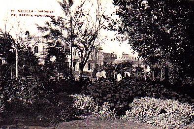 Postales: POSTAL MELILLA JARDINES DEL APRQUE HERNANDEZ - Foto 1