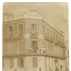 Postales: TARJETA POSTAL FOTOGRAFICA DE MELILLA - HOTEL REINA VICTORIA - MARRUECOS