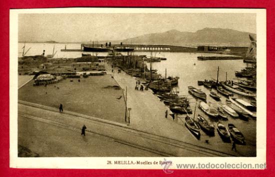 Postales: melilla, muelles de ribera,    p61146 - Foto 1