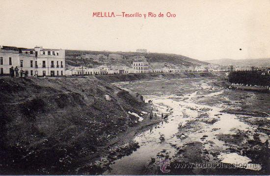 Postales: MELILLA.- TESORILLO Y RIO DE ORO.- EDICI&Oacute;N LUIS HERRERA.- - Foto 1