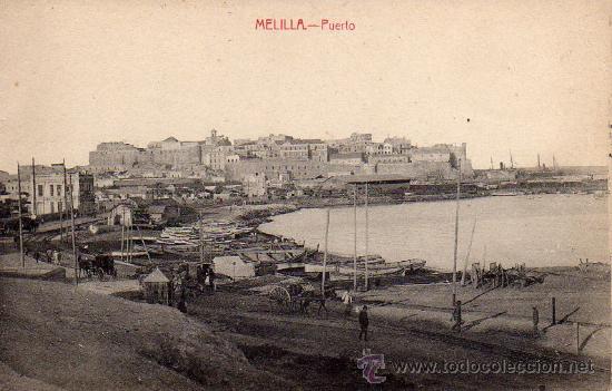 Postales: MELILLA.- PUERTO.- EDICI&Oacute;N LUIS HERRERA.- - Foto 1